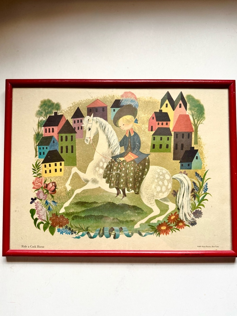 1957 Mother Goose Framed Print